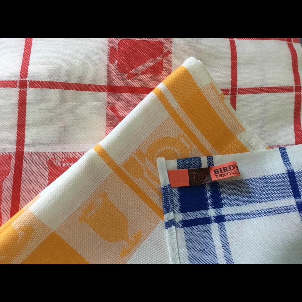 COPY - Set of 3, New vintage kitchen towels